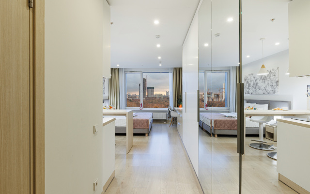 Apartment Botanika near Botanical Garden metro station