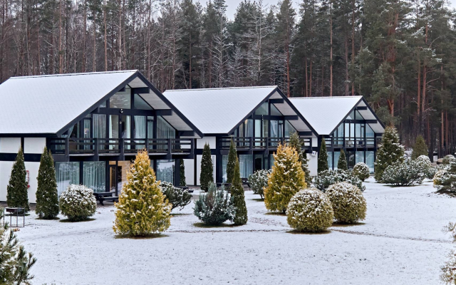 Частный дом Вилла Лаванда с камином у озера