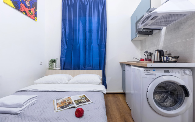 Studio apartments near Lesnaya metro station
