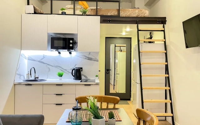 Dvukhurovnevaya Studiya Na Begovoy Dayker City Apartments Flat