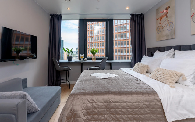 Апартаменты Студия у метро 906