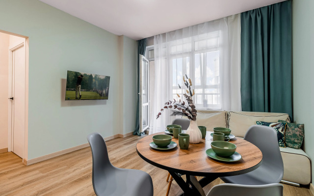 Апартаменты Дом на набережной Почувствуй воздух свободы в каждой детали!