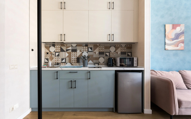 Квартира Дизайнерская Cтудия в Центре Города