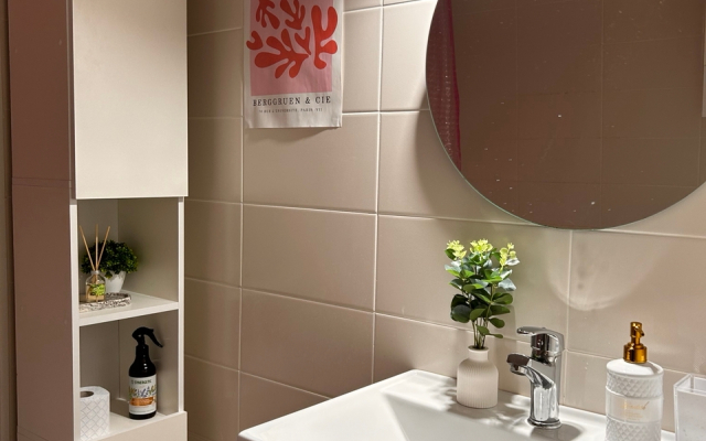 Квартира Уютная студия с двумя кроватями