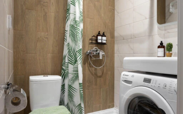 Апартаменты Уютная студия на 2х с видом на город