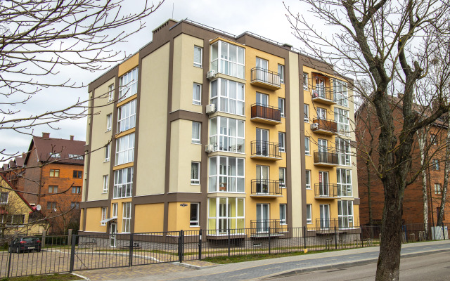 Апартаменты LovelyHome39 на берегу моря в Пионерском студия 3