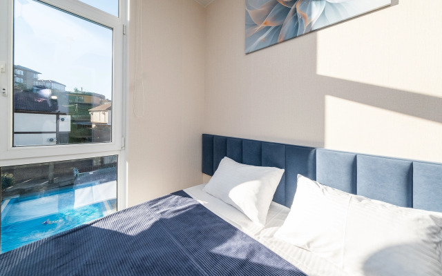 Апартаменты с Видом с Подогреваемый Бассейн +30⁰