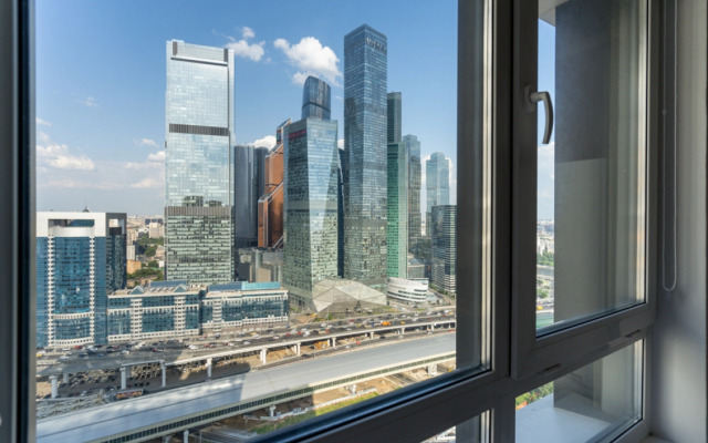 UraganArart Nebo s vidom na МОSCOW CITY Apartments