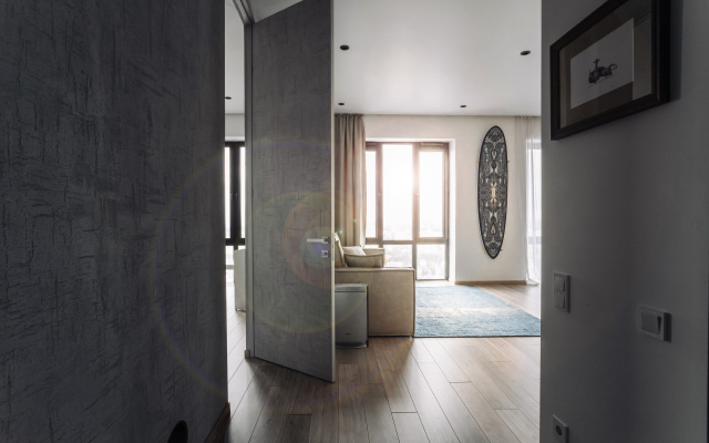 Lalapart Skyfall s Panoramnym Vidom s 46 EtazhaNeboskreba Savelovskij Siti Apartments