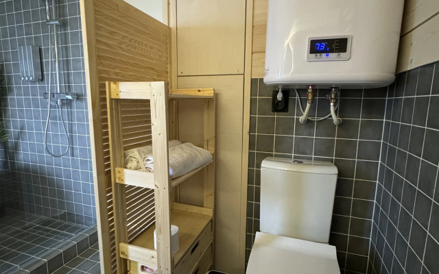 Гостевой дом с французскими панорамными окнами