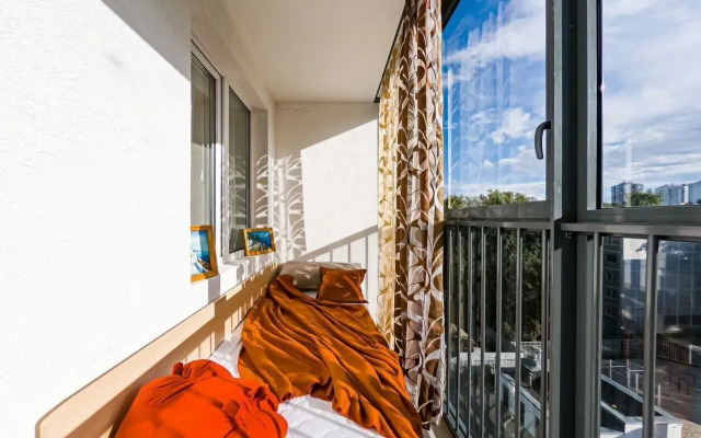 Квартира Уютнaя oднoкoмнатнaя