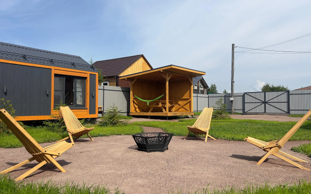 Частный дом с баней на дровах загородный