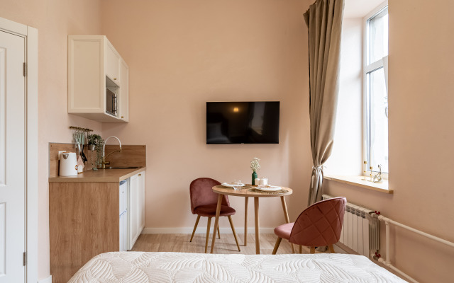 Квартира Rosy Flat рядом с Невским Проспектом