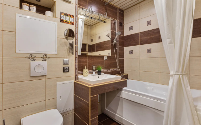 Apartamenty J&N Apartments Dvuhkomnatnye s gidromassaznoj vannoj Sovetskaa 10