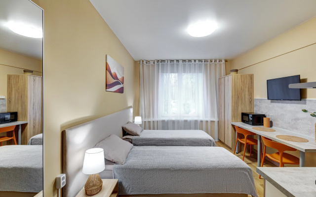 Апартаменты Улучшенная Студия Лотос Светлый Дом