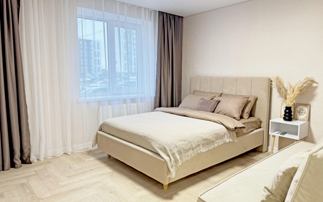 Квартира Гатауллина 5 - Современная Двухкомнатная Квартира на 5 Гостей