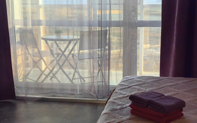 Квартира-студия с шикарным видом на Амур