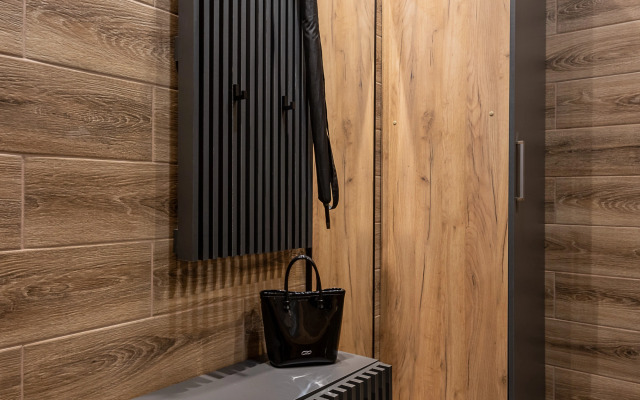 Квартира Ютно Колосья с качелью на балконе и видом на сосны в Зеленогорске