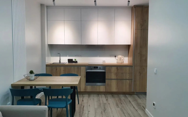 Апартаменты Высота Скай | Вид на Золотой Мост