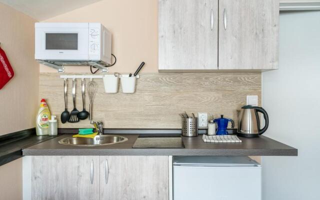 Уютные апартаменты с выходом на крышу