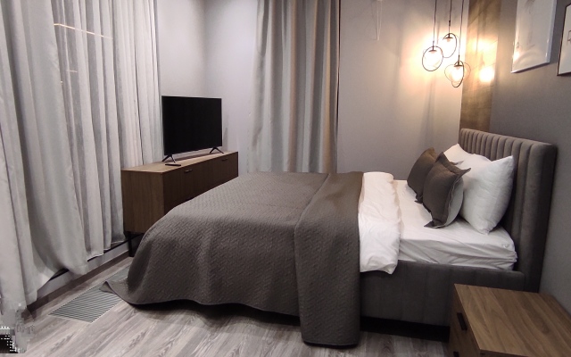 Апартаменты Охта Парк Adventure Де Люкс с сауной