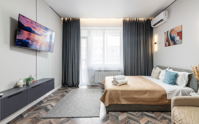 Апартаменты Студия Bounty рядом с ТРЦ Мега Парк (197)