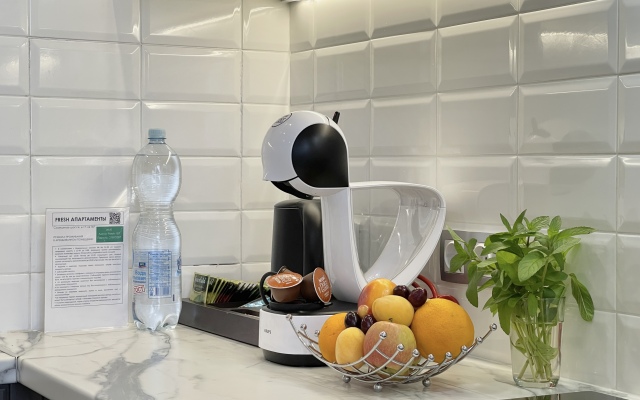 Апартаменты Fresh двухкомнатные с 2 спальнями и ванной