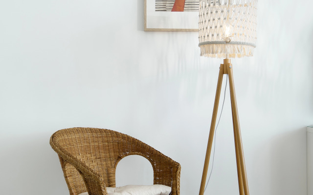 Апартаменты F-Apart с видом на небоскрёб Лахта в стильном интерьере