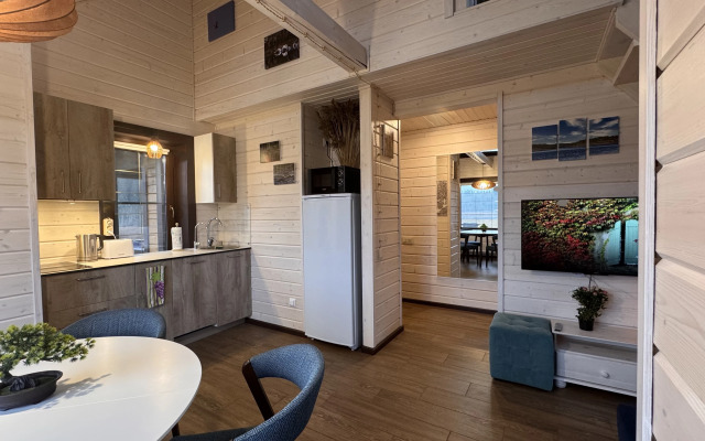 Частный дом 5 с Видом на Озеро Киркколампи и Собственной Сауной