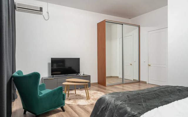 Tryokhkomnatnaya V Tsentre Moskvy Na Tverskoy Flat
