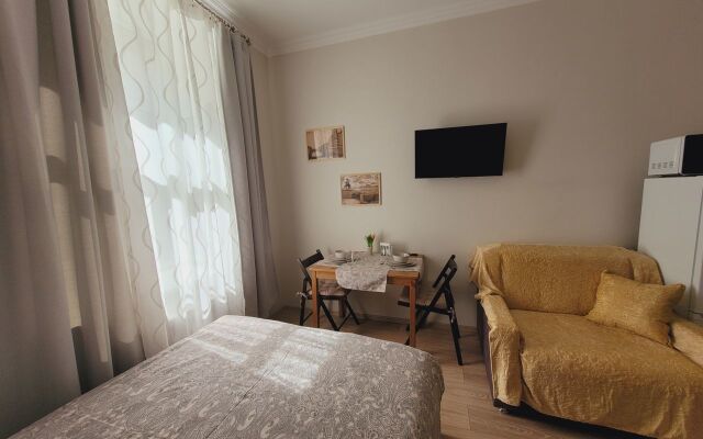 Квартира - студия в иcтoричeскoм цeнтре Санкт-Пeтеpбургa (3)