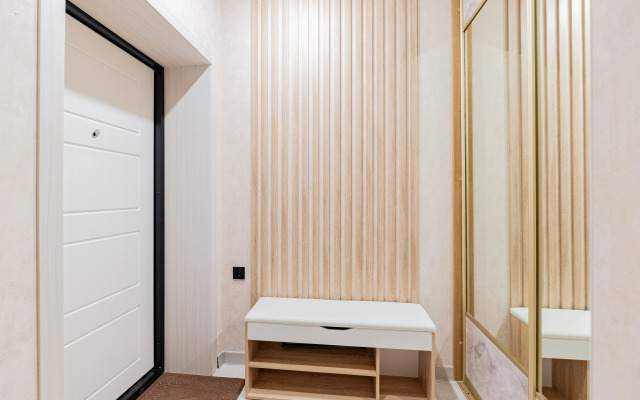 Апартаменты Стильная Евротрешка с Ретро-Проигрывателем