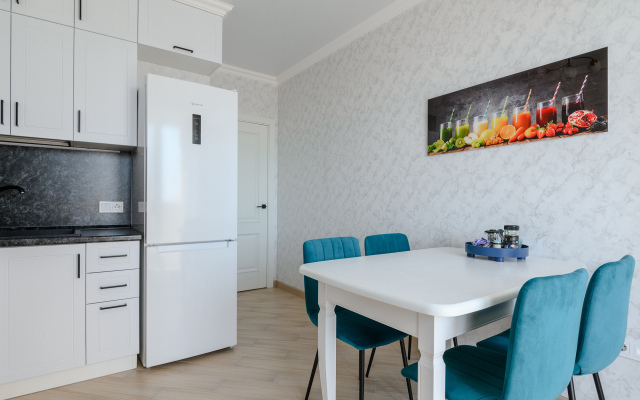 Green FOX s sovremennym remontom v ZhK Lotos Park Flat