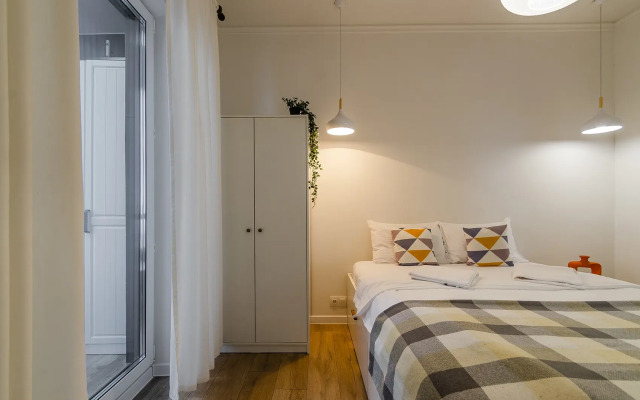 Апартаменты с шикарным видом на город и Волгу