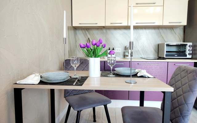 Квартира с видом на реку и горы