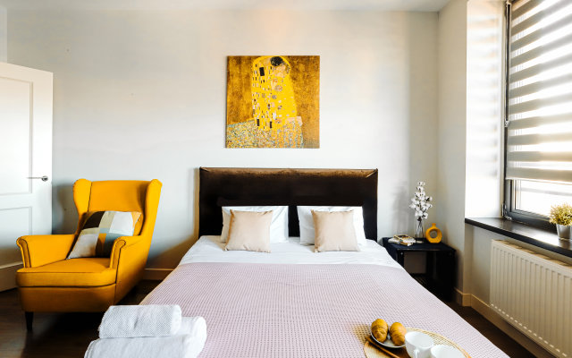 Апартаменты Lalapart Cozy loft на 18 этаже в ЖК Савеловский Сити