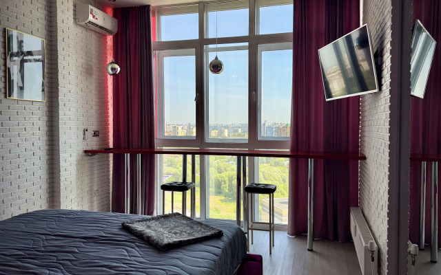 Studiya Na 16 Etazhe S Vidom Na Kreml Apartment