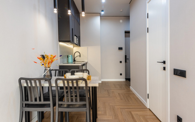 Апартаменты Стильная Квартира в Центре Алматы (114)