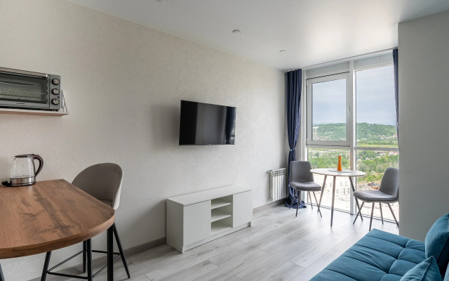 Апартаменты Светлая студия с панорамными окнами