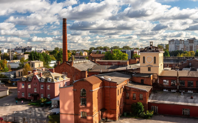 Квартира студия Птицы с роскошной панорамной лоджией