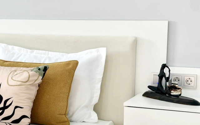 Апартаменты 149 Комфорт сити с двуспальной кроватью, диваном и красивым видом