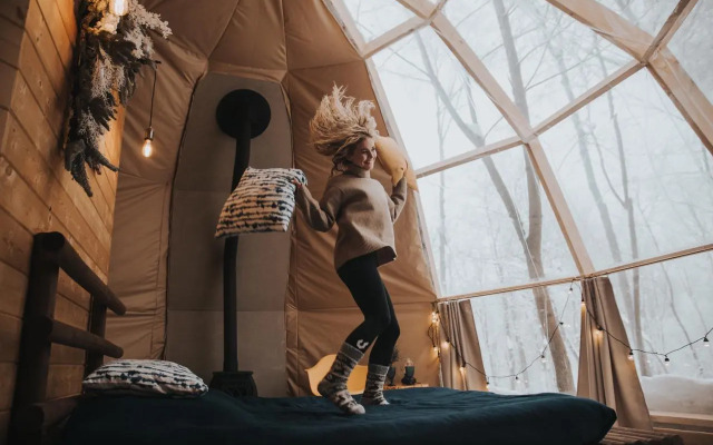 Глэмпинг Клевер