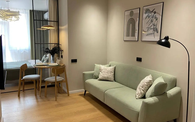 Uyutnaya studiya v tsentre goroda Flat