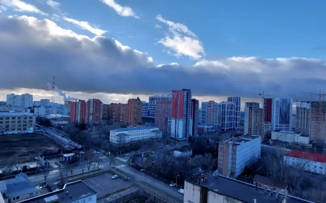 Квартира ЕвроДвушка Аксакова 81/1 на 17 Этаже до 7 Чел