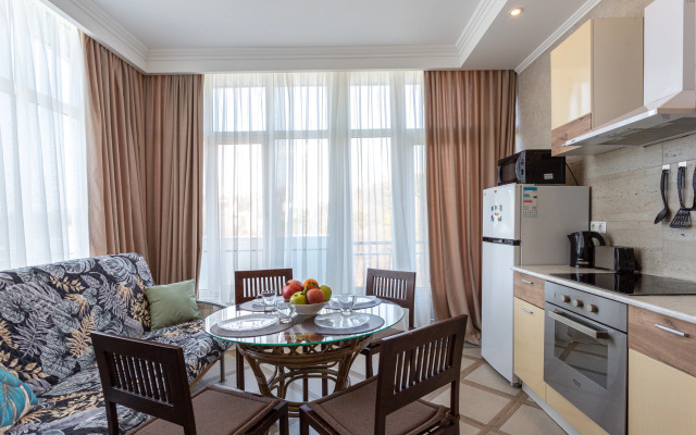 Квартира трехкомнатная с видом на море