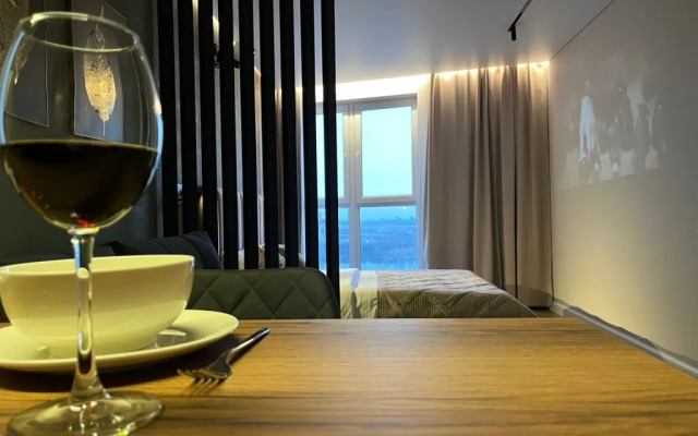 Avrtorskie s vidom na reku v  nalichie proektor i PS4 Apartment