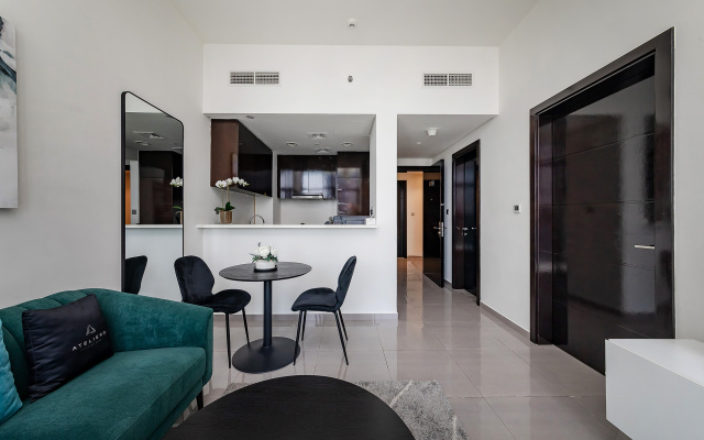 Stylish 1br at Damac Merano Tower with Great View Apartments