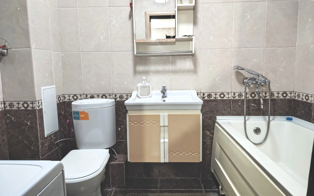 Квартира в Царском с видом на ночной город