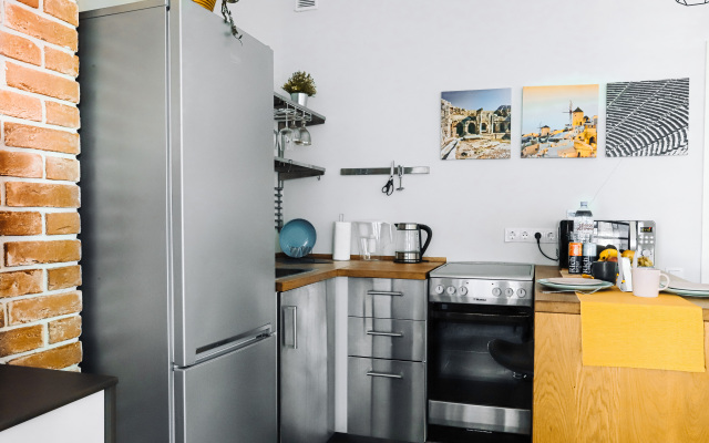 Апартаменты Lalapart Cozy loft на 18 этаже в ЖК Савеловский Сити