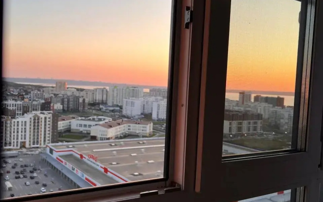 Apartamenty VYSOTNYJ POKOJ | Vid na gorod i zakat | Studia na 22 etaze v ZK Atmosfera